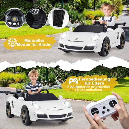 Kids Electric Car 12V, Remote Control, LED Lights, 4WD
