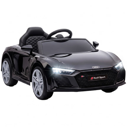 Kids Electric Car with Remote, Black, 12V, Soft Start
