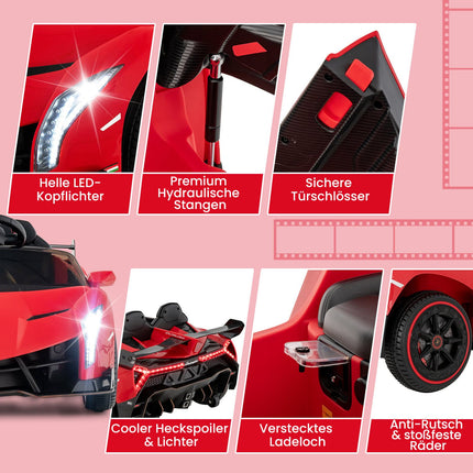 Kids Electric Lamborghini Car with Remote & LED Lights