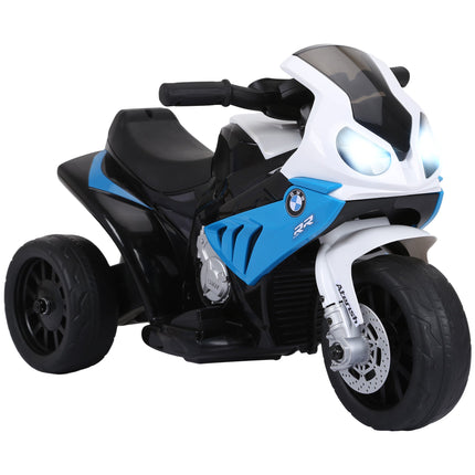 Kids' Electric Motorcycle 6V with Lights & Music, Blue