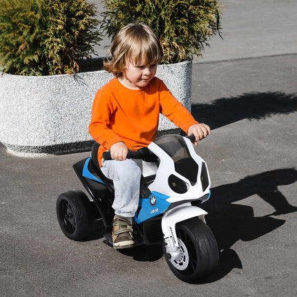 Kids' Electric Motorcycle 6V with Lights & Music, Blue