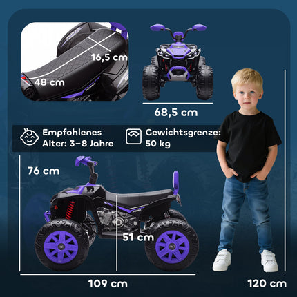 Kids Electric Quad, 24V, 4 Wheels, USB, MP3, 6.5 km/h