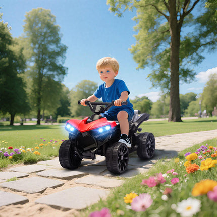 Kids Electric Quad 6V with Forward/Reverse, Music, LED