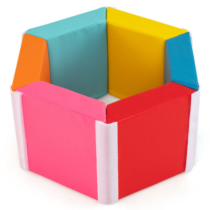 Kids Foam Climbing Blocks Set, 6-Piece PU Covers