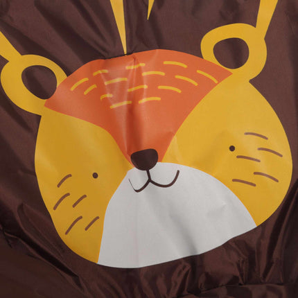 Kids Foldable Moon Chair with Animal Design