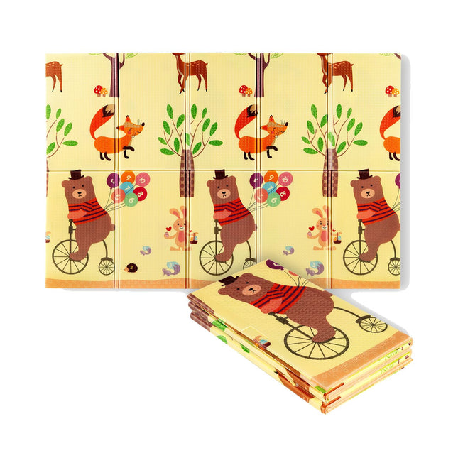 Kids Folding Mat, Forest Design, 190x150cm