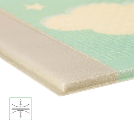 Kids Folding Mat, Zoo Design, 195x180cm