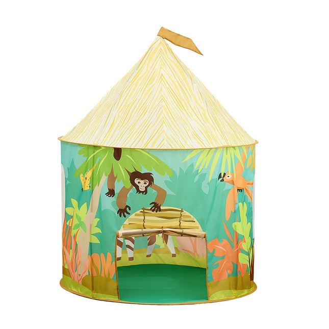 Kids Jungle Play Tent – Indoor/Outdoor Adventure Hut