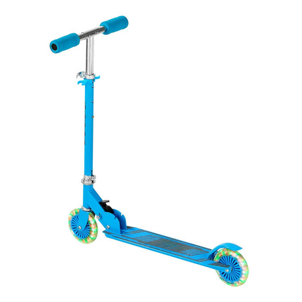 Kids Kick Scooter, 2-Wheel, Light-Up, Adjustable, Foldable