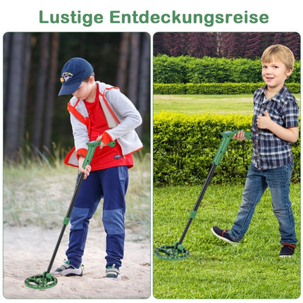 Kids Metal Detector, Adjustable 62–85 cm, LCD Display