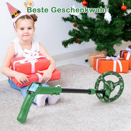 Kids Metal Detector, Adjustable 62–85 cm, LCD Display
