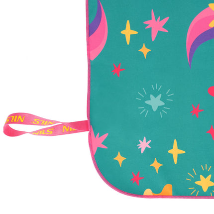 Kids Microfiber Towel, Stars Print, 160 x 80 cm