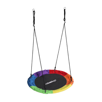 Kids Nest Swing with Cushion & Grips, Adjustable Height