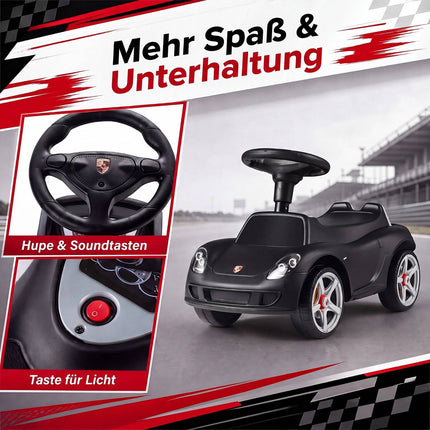 Kids Ride-On Car with Horn & Sound, Porsche Licensed