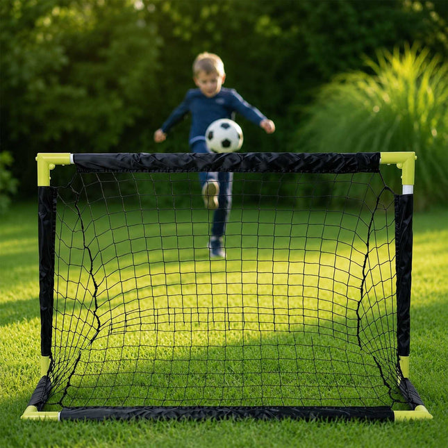 Kids' Snap-Together Football Goal Set with Ball & Bag