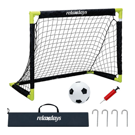 Kids' Snap-Together Football Goal Set with Ball & Bag