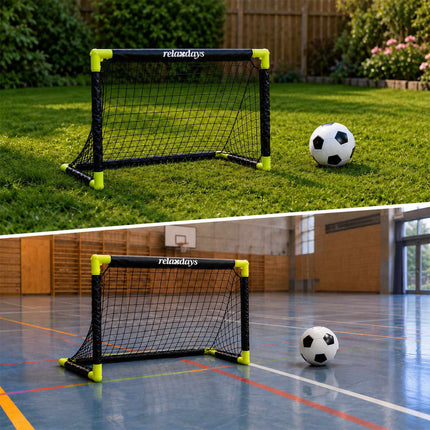 Kids' Snap-Together Football Goal Set with Ball & Bag