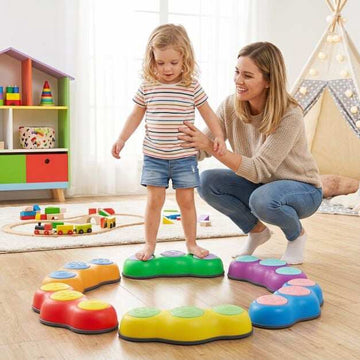 Kids Stepping Stones Set, Multi-Color, Anti-Slip, Stackable