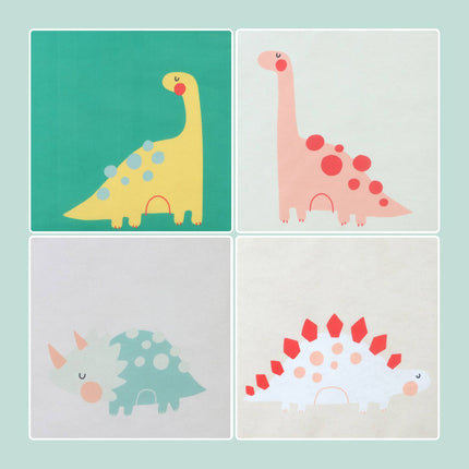 Kids Storage Box Set of 4 – Foldable, Animal Designs