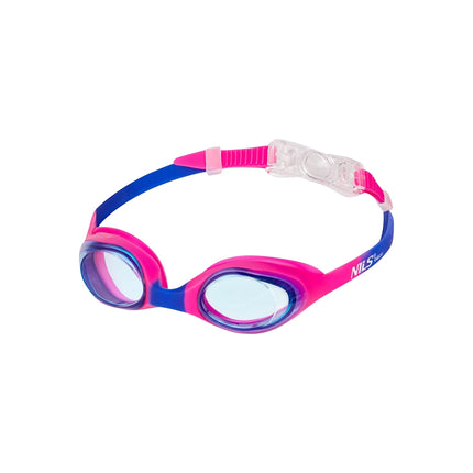 Kids Swimming Goggles, Pink/Blue, Anti-Fog, UV Protection