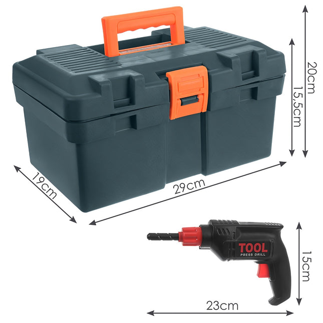 Kids Tool Set with 32 Pieces in Carrying Case