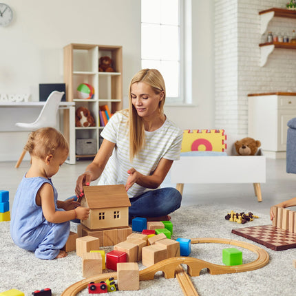 Kids' Toy Storage Box – Cloud Design, Spacious and Accessible