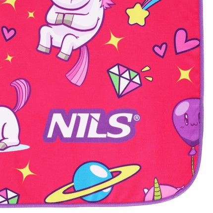 Kids Unicorn Microfiber Towel, 160 x 80 cm, Quick Dry
