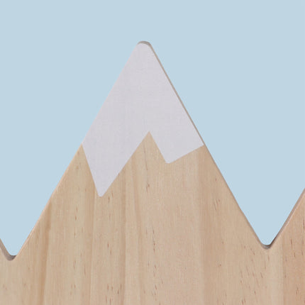 Kids Wall Coat Rack, 4 Hooks – Mountain Design