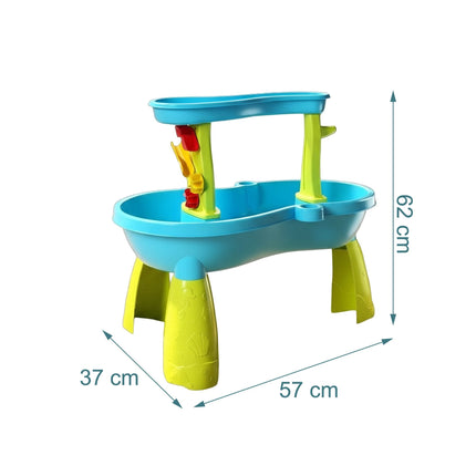 Kids Water Play Table with Accessories – 2 Tiers