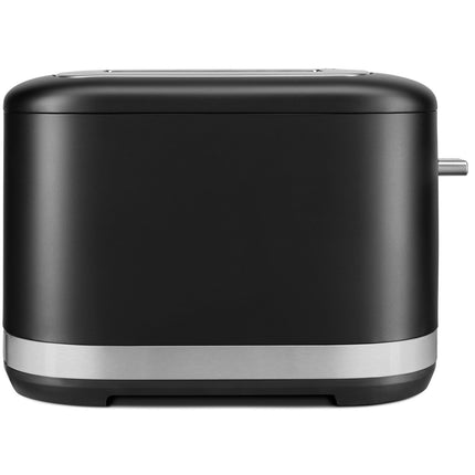 KitchenAid 2-Slice Toaster with Extra-Wide Slots, Matte Black, All-Metal