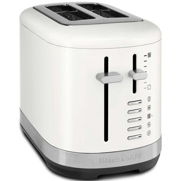 KitchenAid All-Metal 2-Slice Toaster with 7 Settings, Porcelain, Lift Lever