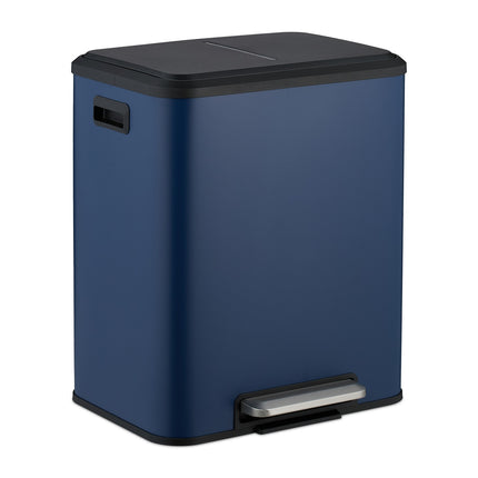 Kitchen Bin, Dual Compartment, 15L Capacity