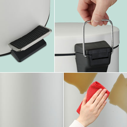 Kitchen Pedal Bin, 20L – Hands-Free Waste Disposal