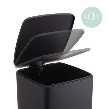 Kitchen Pedal Bin, 30L, Soft-Close Lid