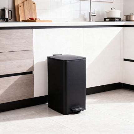 Kitchen Pedal Bin, 30L, Soft-Close Lid
