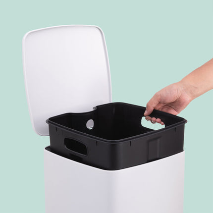 Kitchen Pedal Bin, 30L, Soft-Close Lid