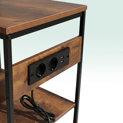 Kitchen Shelf with Power Outlet and USB Ports