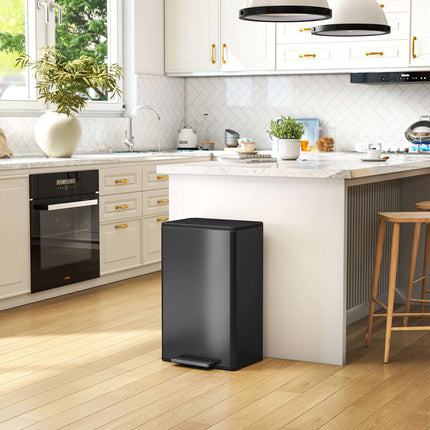 Kitchen Trash Can 45L – Soft-Close Lid, Removable Inner Bin