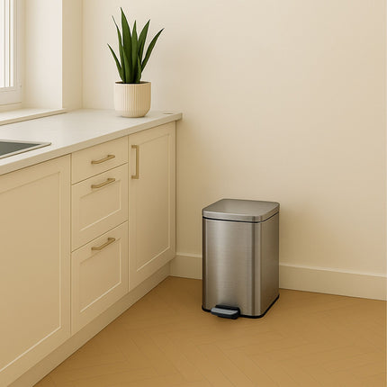 Kitchen Waste Bin 20L with Soft-Close Lid