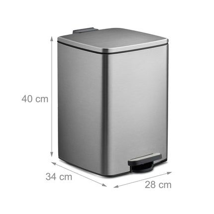 Kitchen Waste Bin 20L with Soft-Close Lid