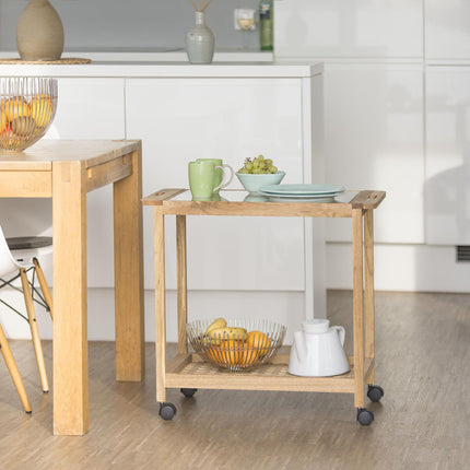 Kitchen cart on wheels