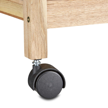 Kitchen cart on wheels