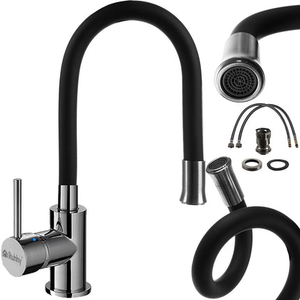 Kitchen faucet - flexible spout Ruhhy 22821