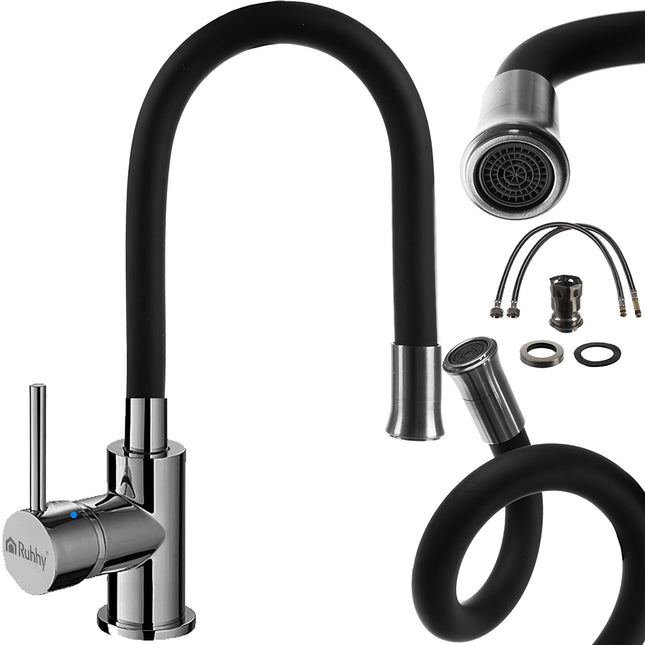 Kitchen faucet - flexible spout Ruhhy 22821
