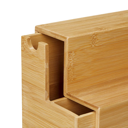 Kitchen organization with pull-out compartment