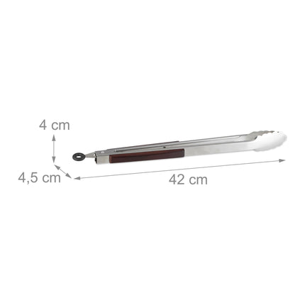Kitchen rod in stainless steel 38 cm
