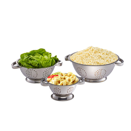Kitchen strainer set of 3