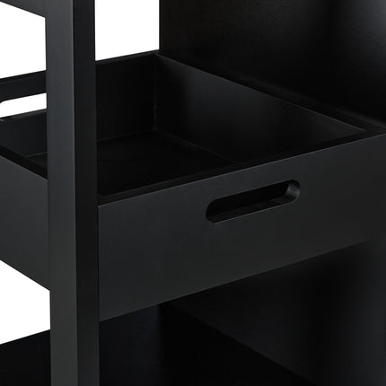 Kitchen trolley with work surface