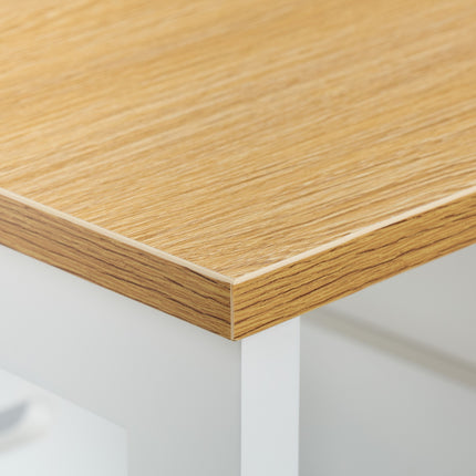 Kitchen trolley with work surface