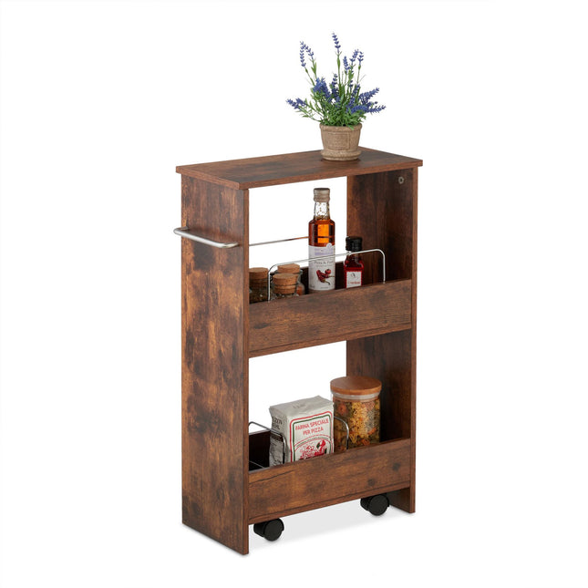Kitchen trolley with worktop